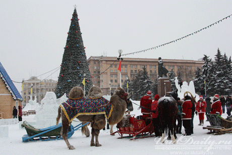 Ледовый городок в Челябинске-2011 Ледовый городок в Челябинске-2011